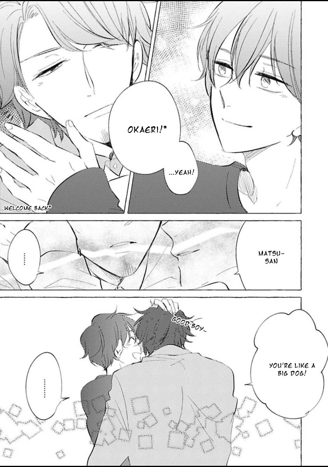 Tadaima, Okaeri Chapter 4.4 page 16 - Vol.4 Chapter 4: Koi no Hana (Renta JP Special)
