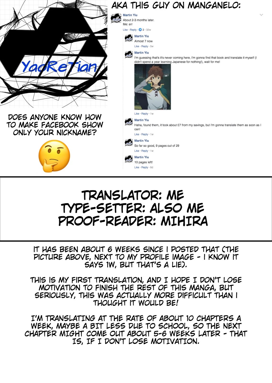 Tadashi Ore wa Heroine Toshite Chapter 10 page 29 - Chapter 10: A song for...