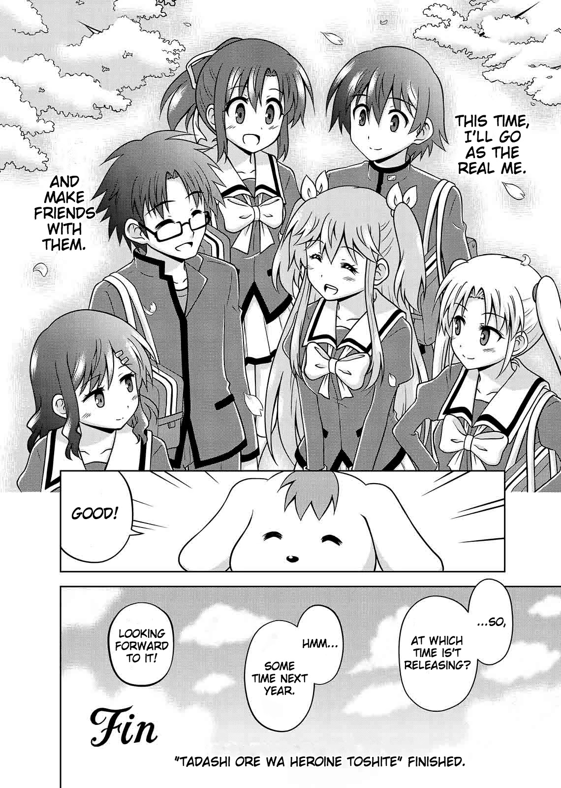 Tadashi Ore wa Heroine Toshite Chapter 15 page 28 - Chapter 15 [END]