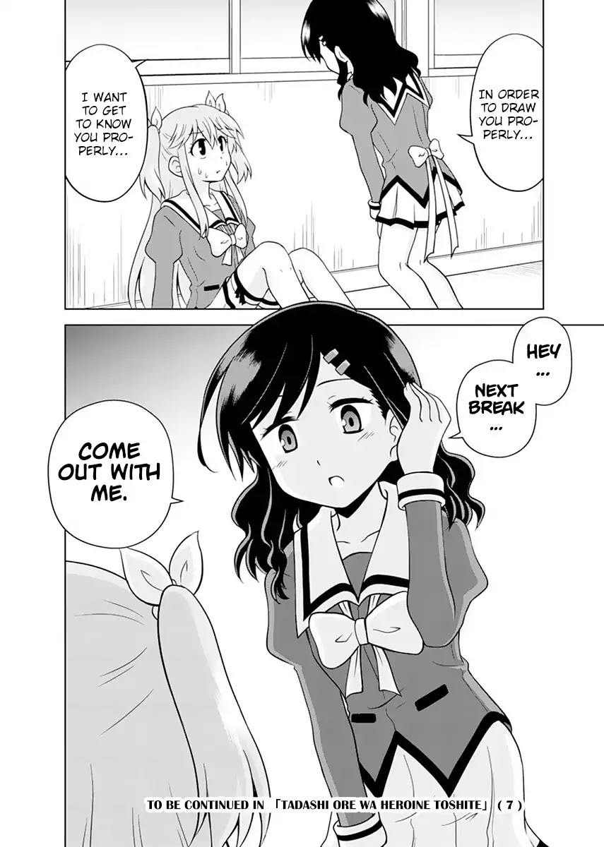 Tadashi Ore wa Heroine Toshite Chapter 6 page 28 - Chapter 6: A Madder-red Palette