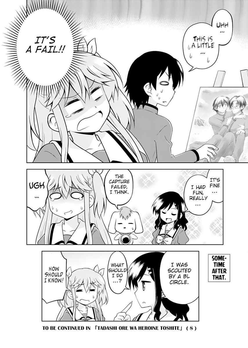 Tadashi Ore wa Heroine Toshite Chapter 7 page 28 - Chapter 7: A Polychromatic Sketch