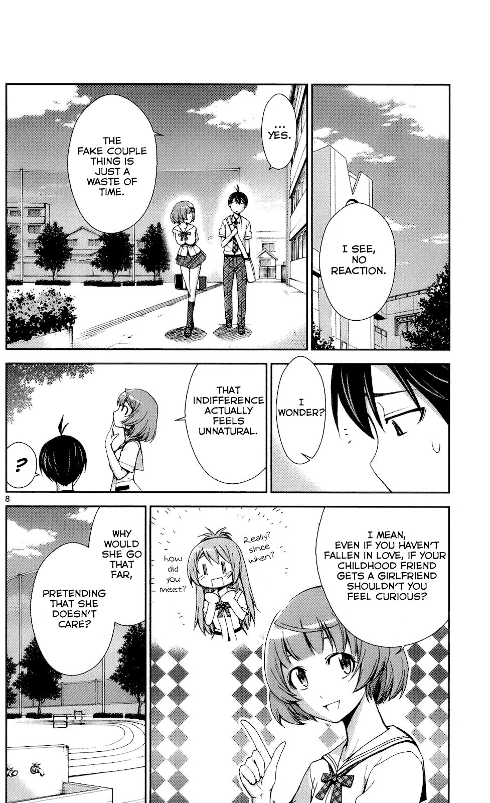 Tadashii Kodomo no Tsukurikata! Chapter 47 page 8 - Chapter 47: Fake