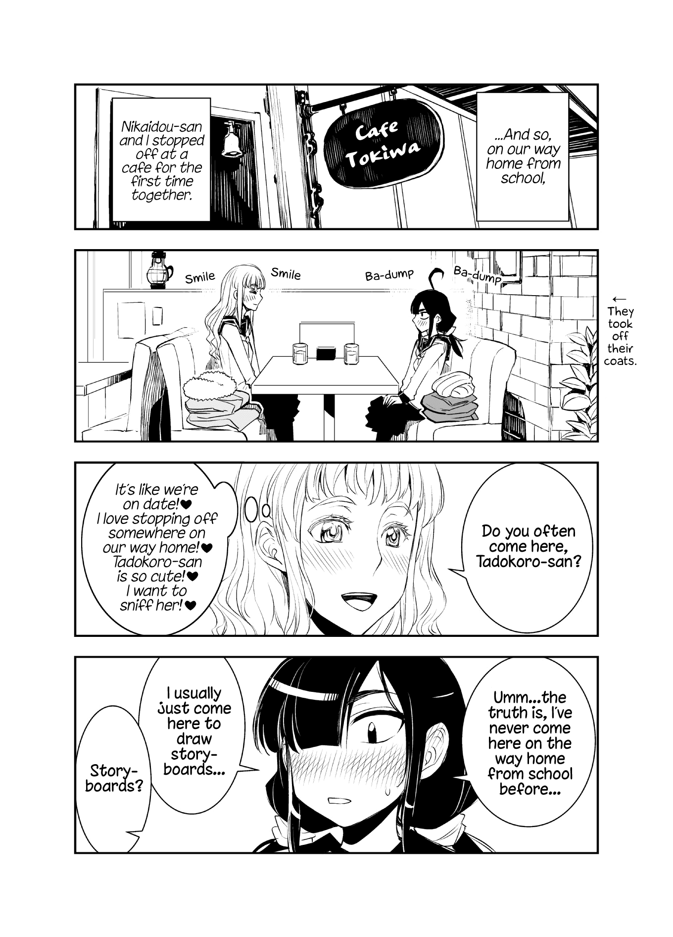 Tadokoro-san (Web Comic) Chapter 12 page 1 - Chapter 12