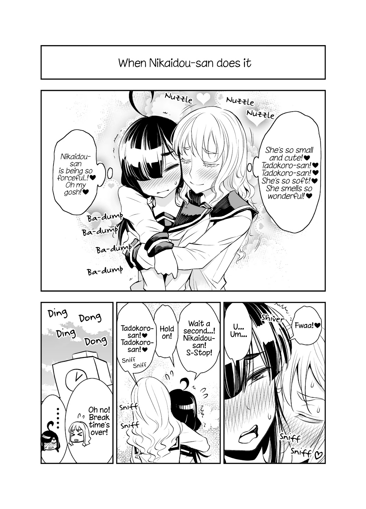Tadokoro-san (Web Comic) Chapter 15.5 page 1 - Chapter 15.5