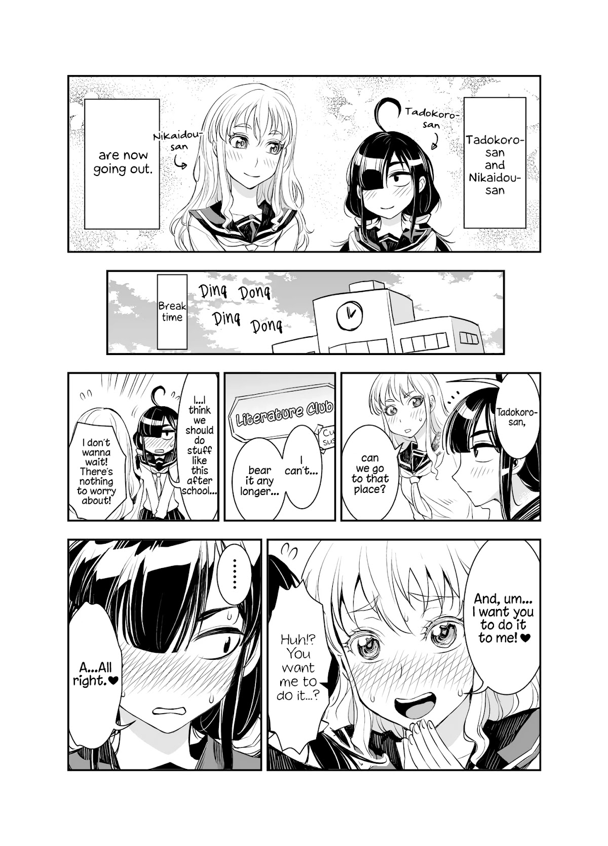 Tadokoro-san (Web Comic) Chapter 15 page 1 - Chapter 15