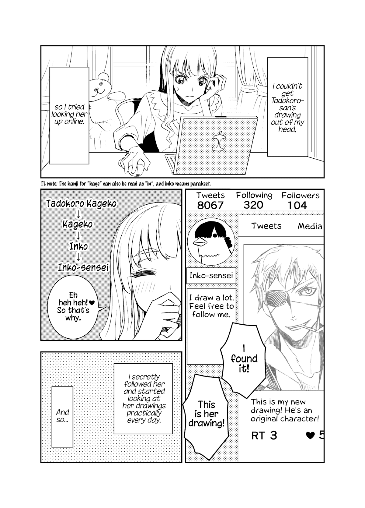 Tadokoro-san (Web Comic) Chapter 2 page 2 - Chapter 2