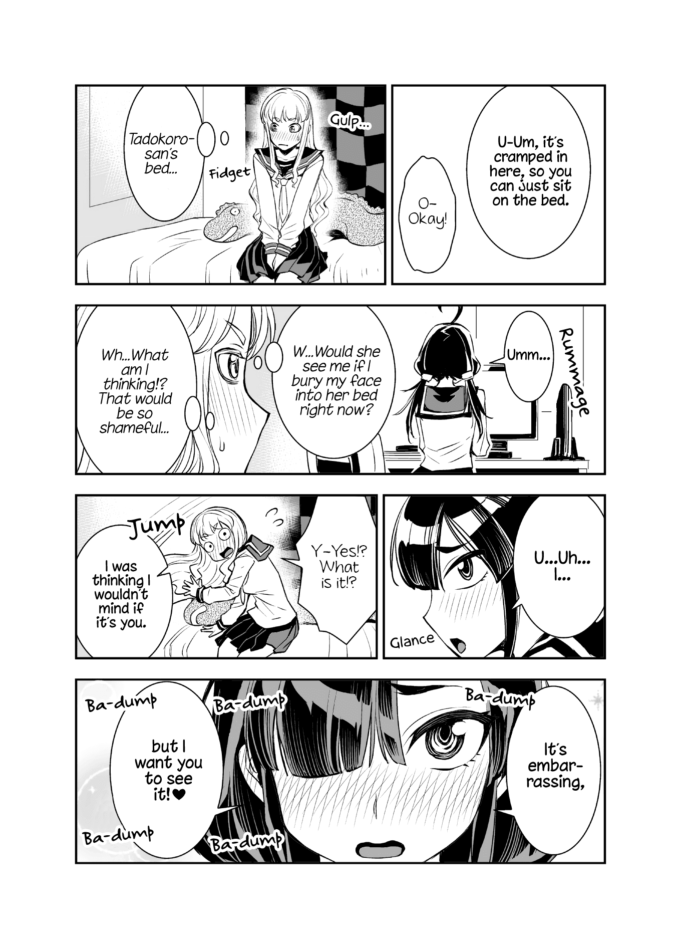 Tadokoro-san (Web Comic) Chapter 27 page 1 - Chapter 27