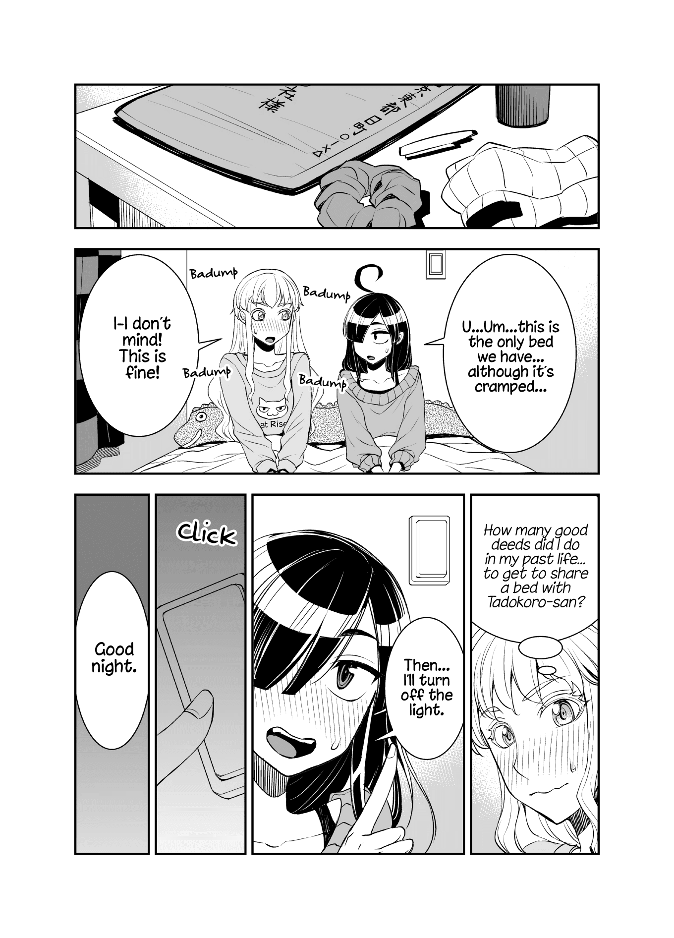 Tadokoro-san (Web Comic) Chapter 38 page 1 - Chapter 38