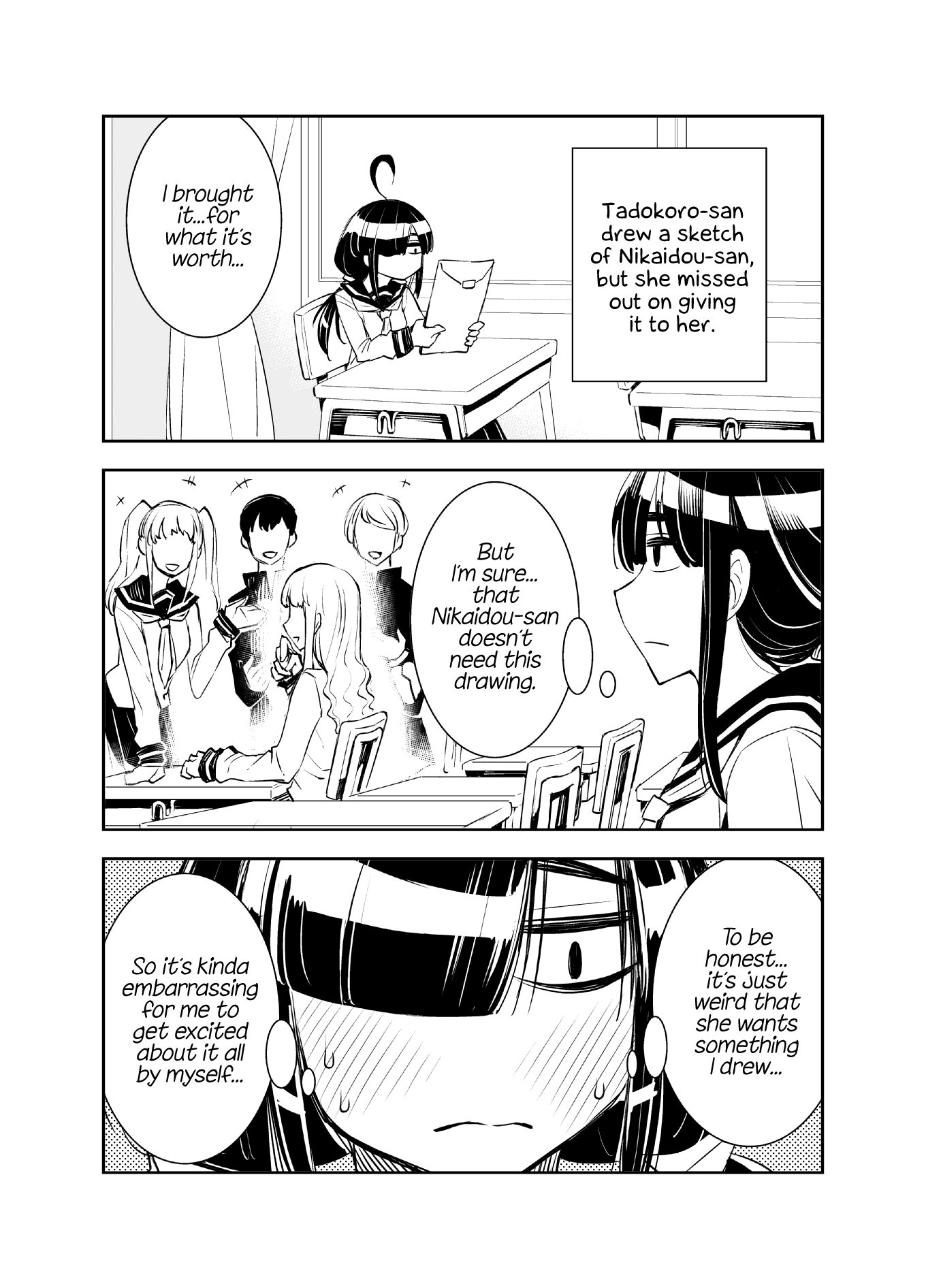 Tadokoro-san (Web Comic) Chapter 5 page 1 - Chapter 5