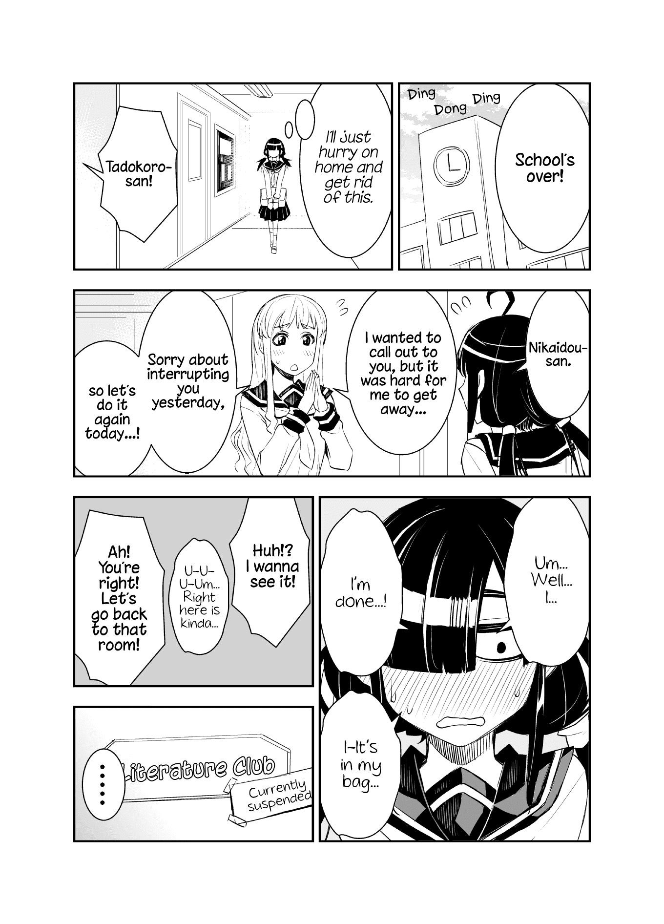 Tadokoro-san (Web Comic) Chapter 5 page 2 - Chapter 5