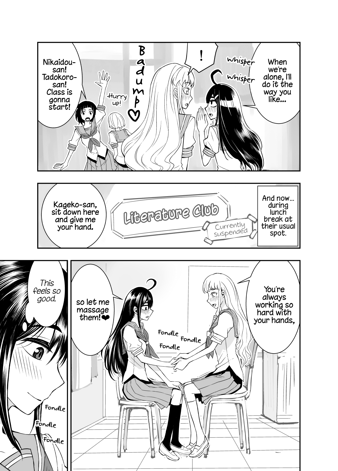 Tadokoro-san (Web Comic) Chapter 57 page 3 - Chapter 57