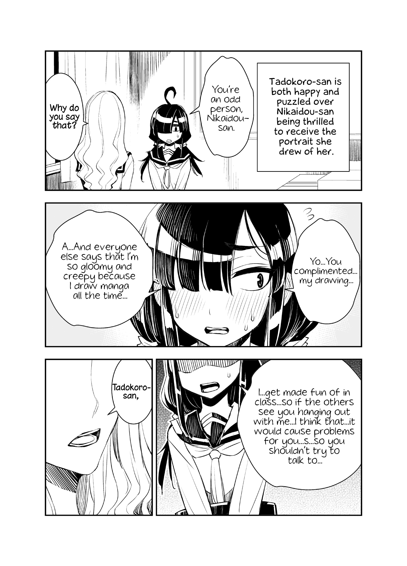 Tadokoro-san (Web Comic) Chapter 6 page 1 - Chapter 6