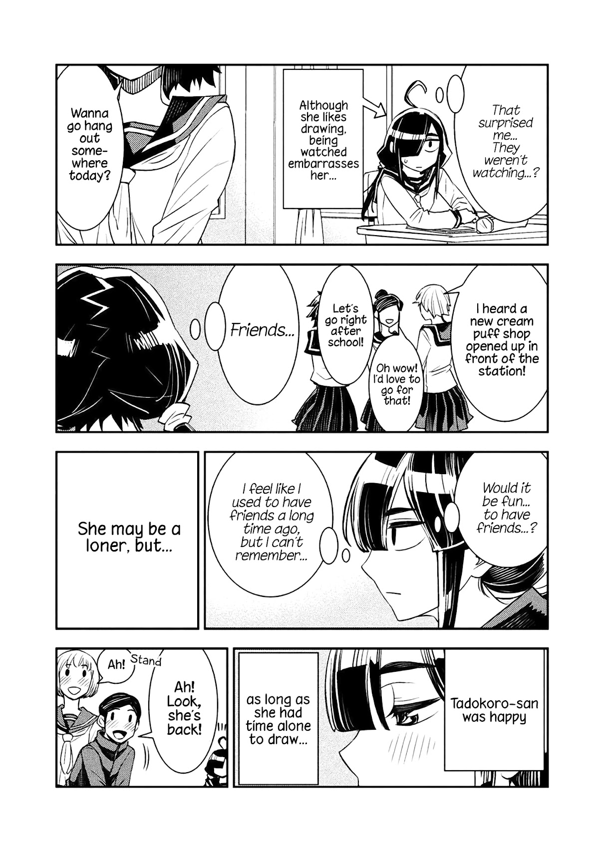 Tadokoro-san Chapter 1 page 3 - Chapter 1