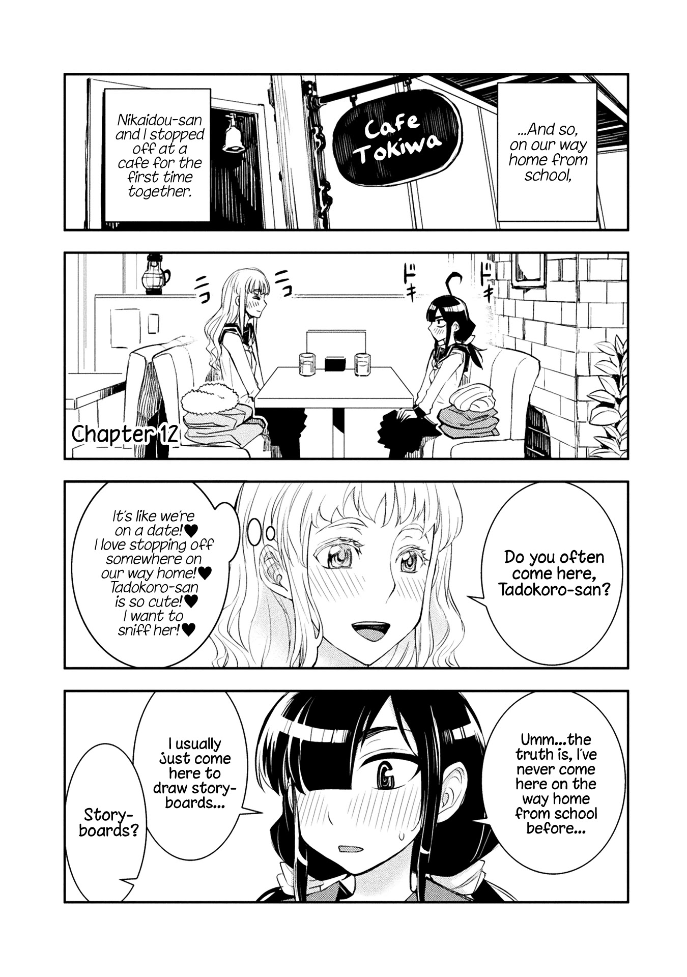 Tadokoro-san Chapter 12 page 1 - Chapter 12