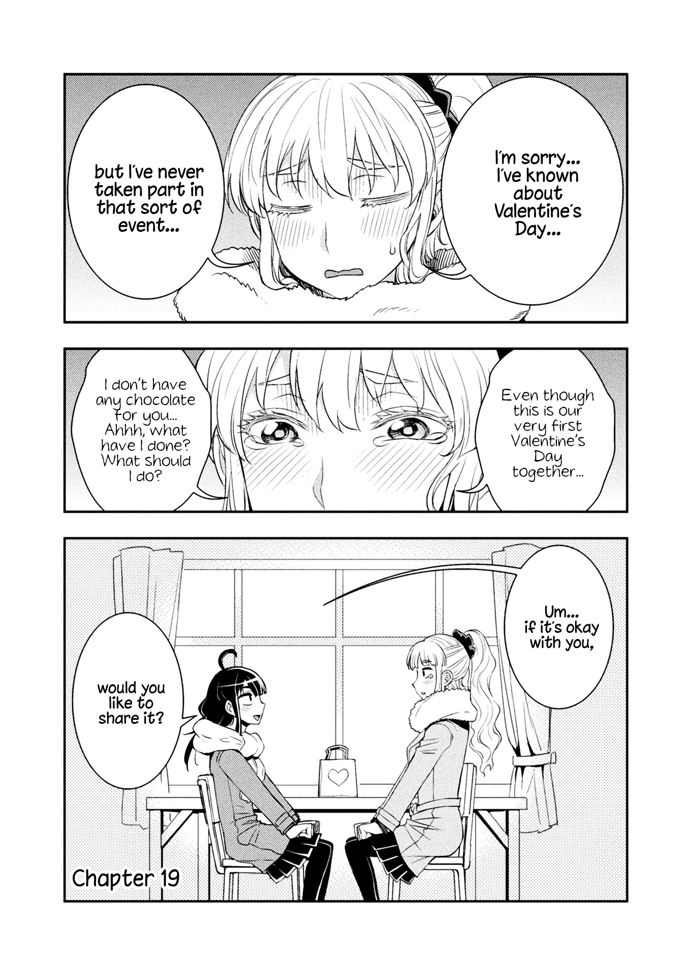 Tadokoro-san Chapter 19 page 1 - Chapter 19
