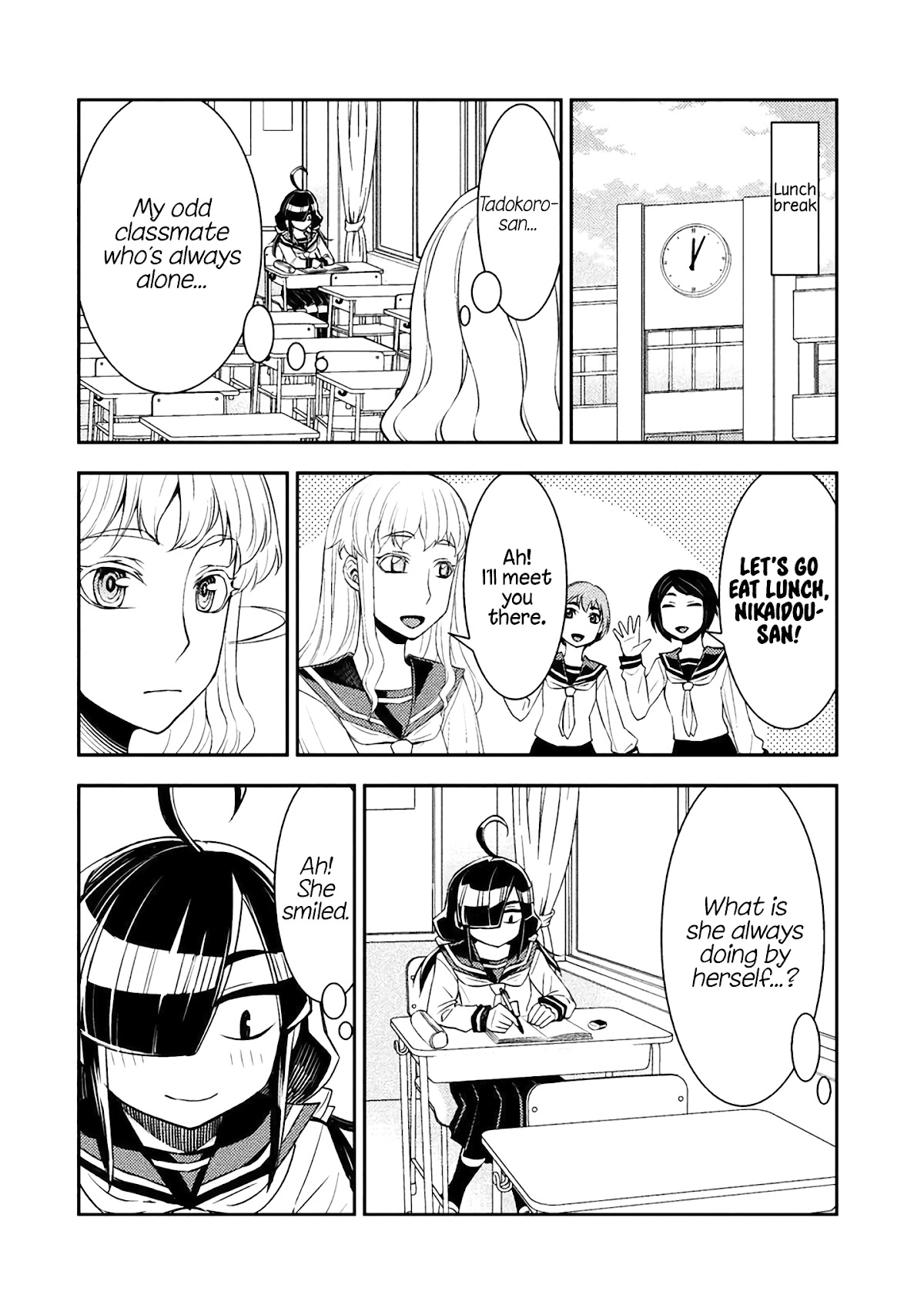 Tadokoro-san Chapter 2 page 2 - Chapter 2