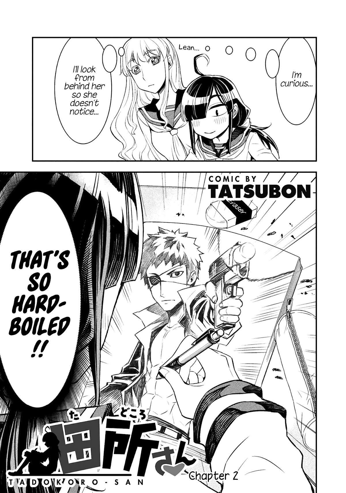 Tadokoro-san Chapter 2 page 3 - Chapter 2