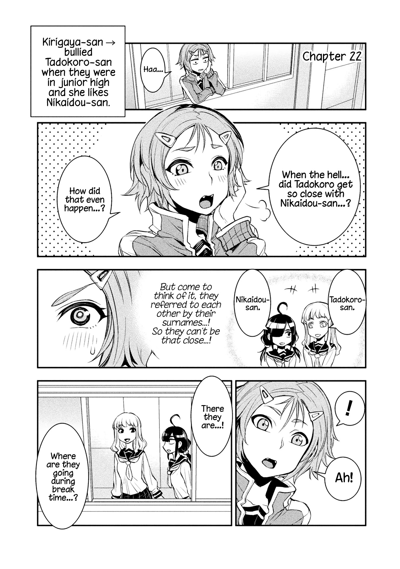 Tadokoro-san Chapter 22 page 1 - Chapter 22