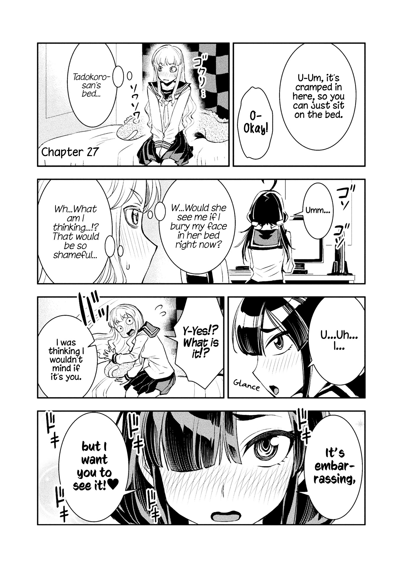 Tadokoro-san Chapter 27 page 1 - Chapter 27