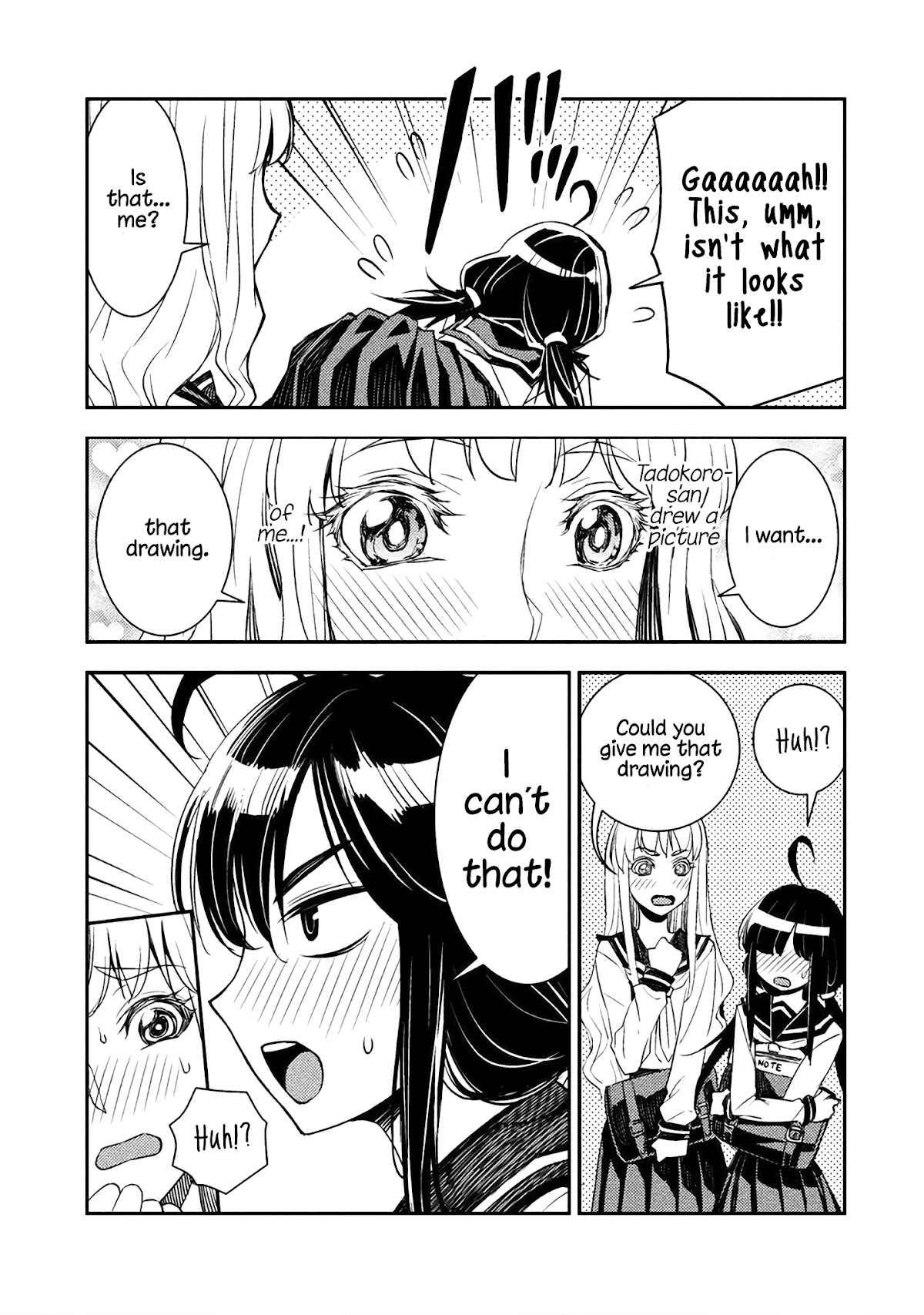 Tadokoro-san Chapter 3 page 5 - Chapter 3