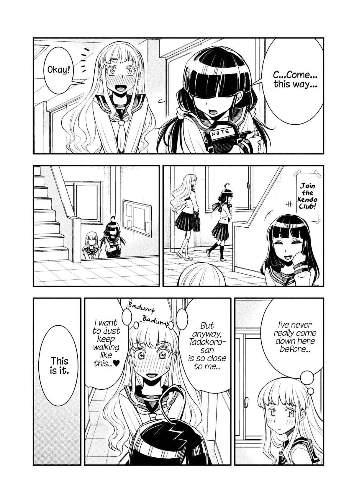 Tadokoro-san Chapter 3 page 7 - Chapter 3
