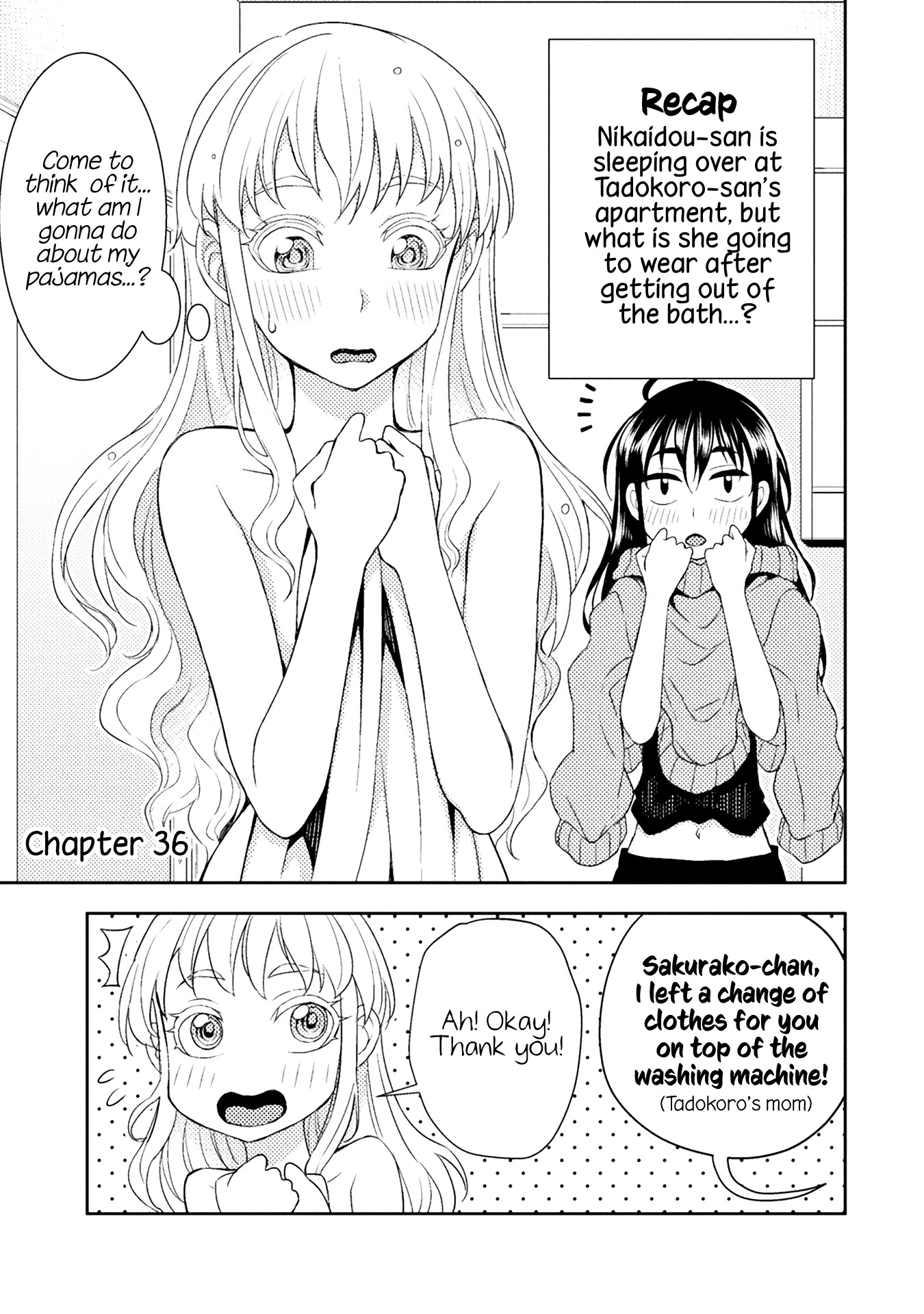 Tadokoro-san Chapter 36 page 1 - Chapter 36