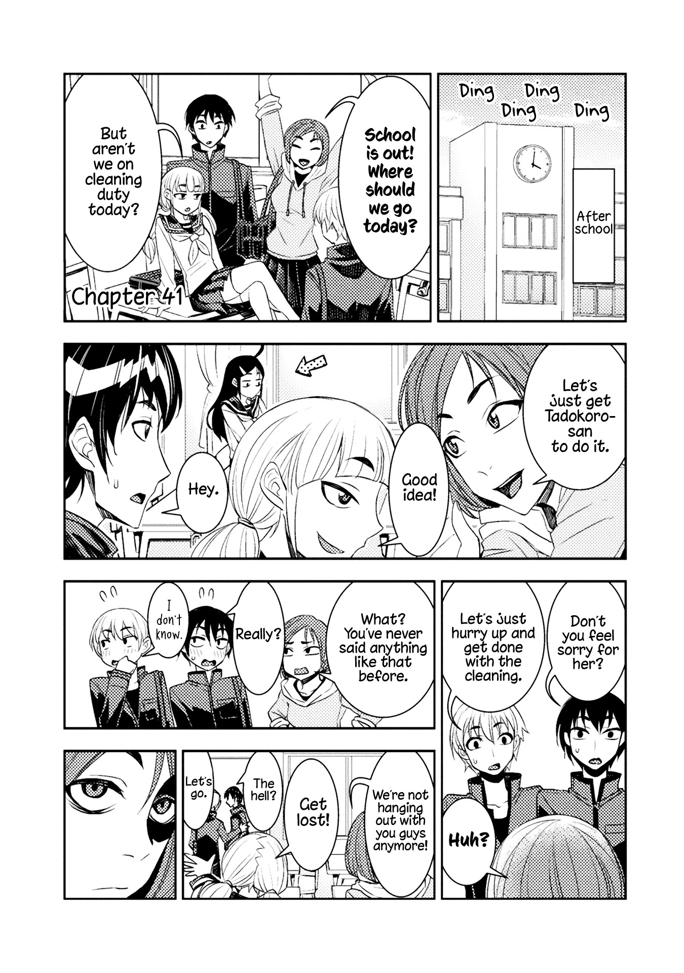 Tadokoro-san Chapter 41 page 1 - Chapter 41