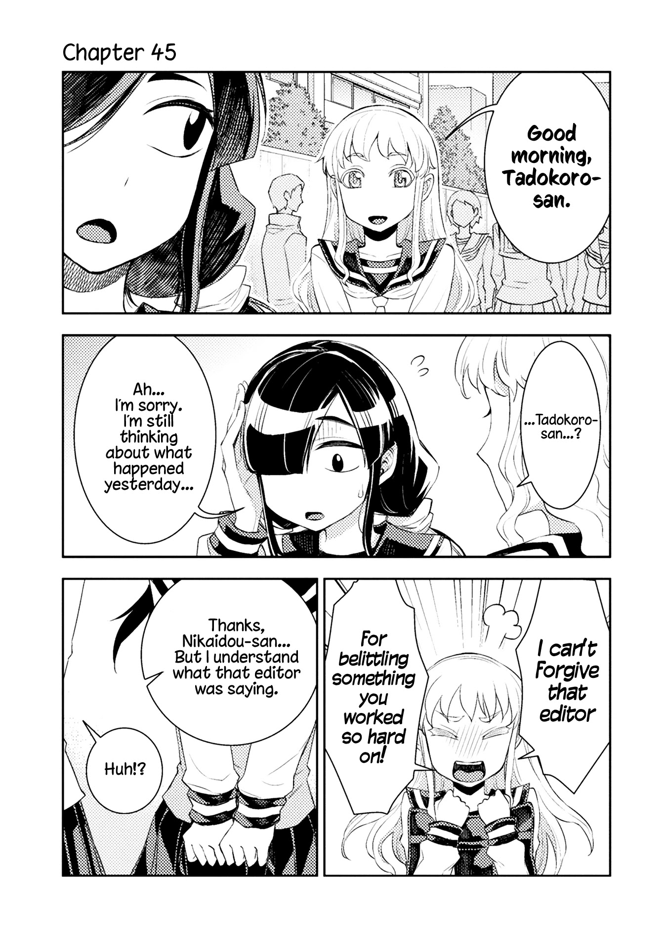 Tadokoro-san Chapter 45 page 1 - Chapter 45