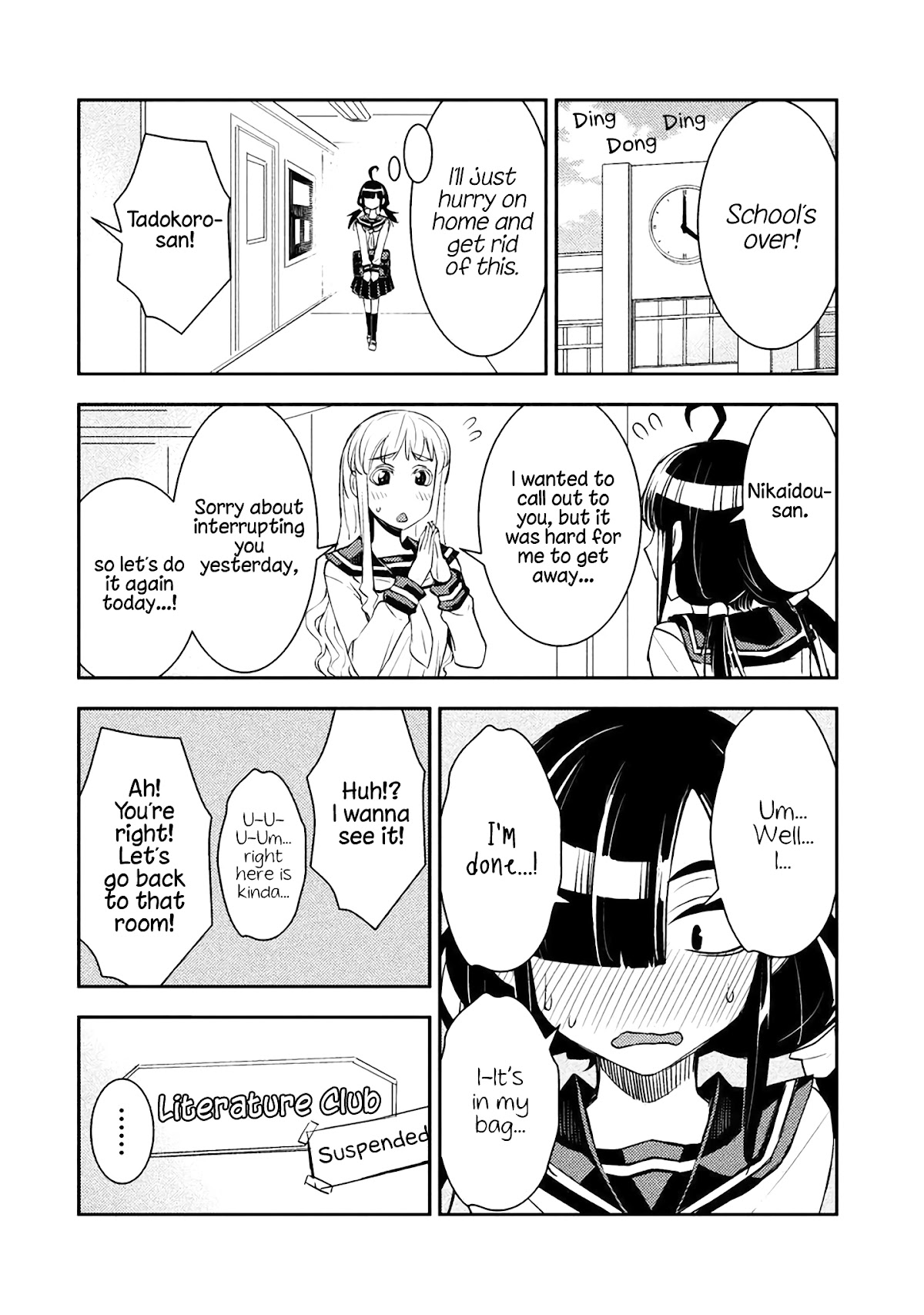 Tadokoro-san Chapter 5 page 2 - Chapter 5