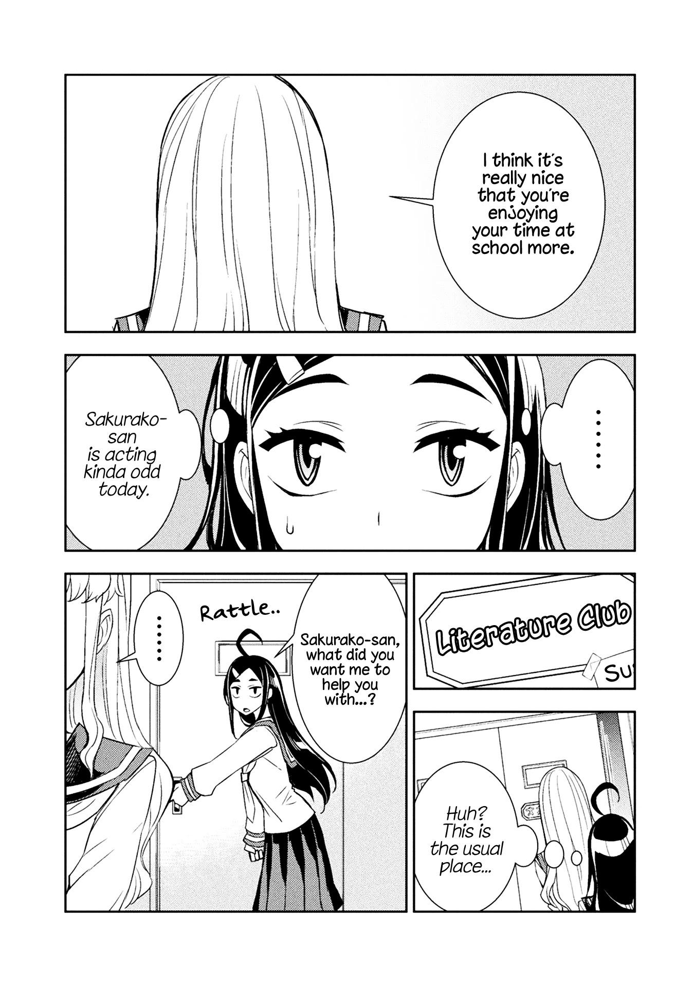 Tadokoro-san Chapter 54.5 page 6 - Chapter 54.5: Fantasizing Nikaidou-san