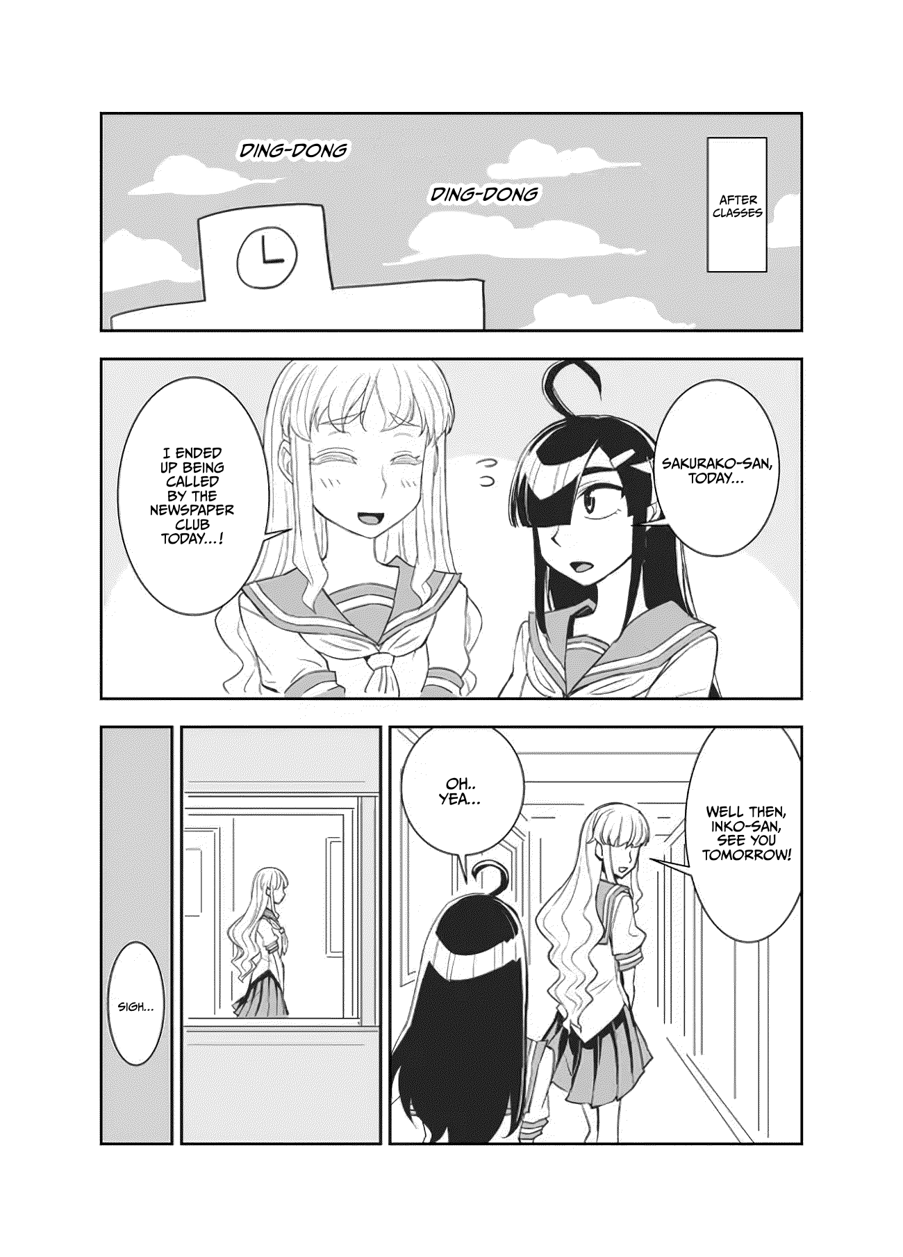 Tadokoro-san Chapter 78 page 1 - Chapter 78