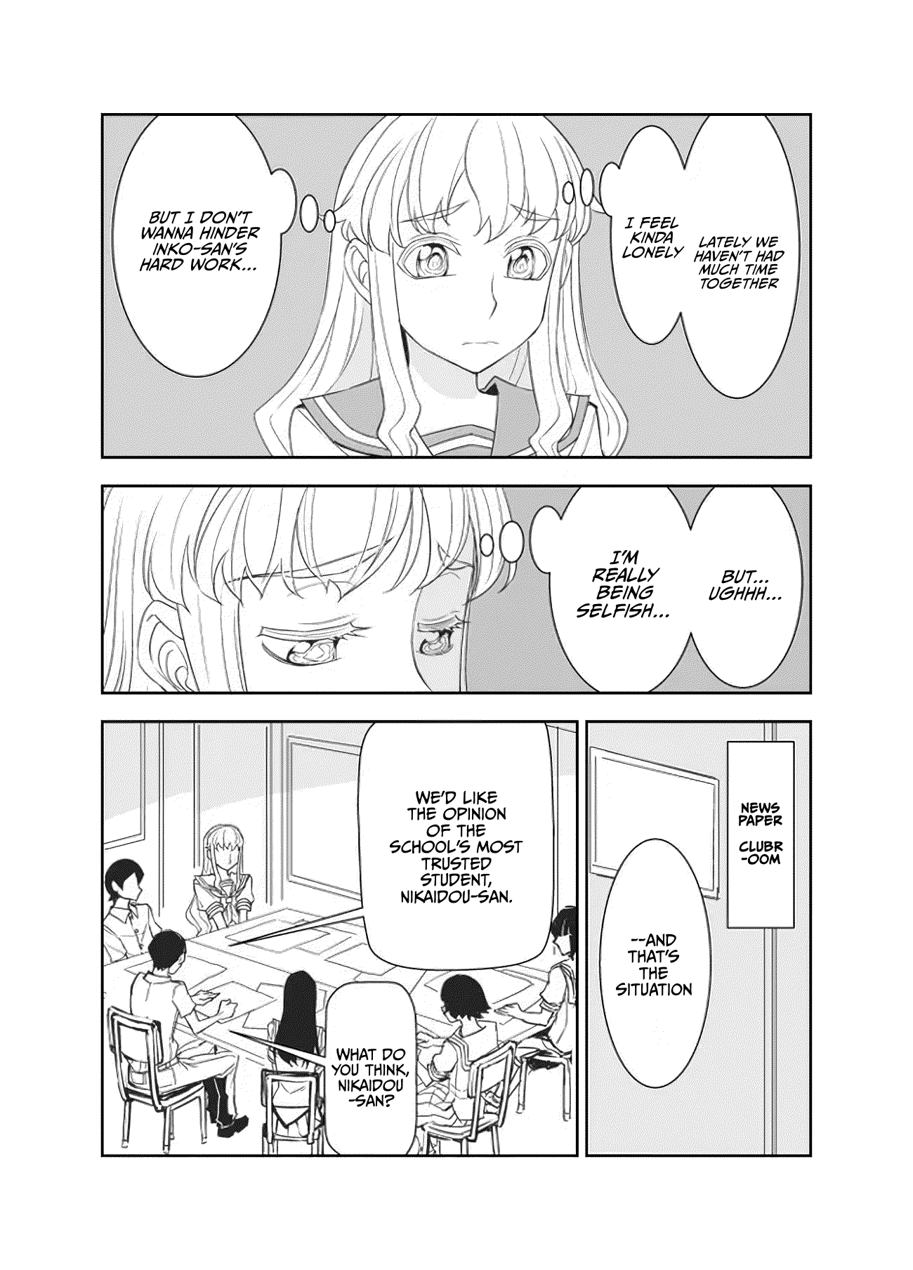Tadokoro-san Chapter 78 page 2 - Chapter 78
