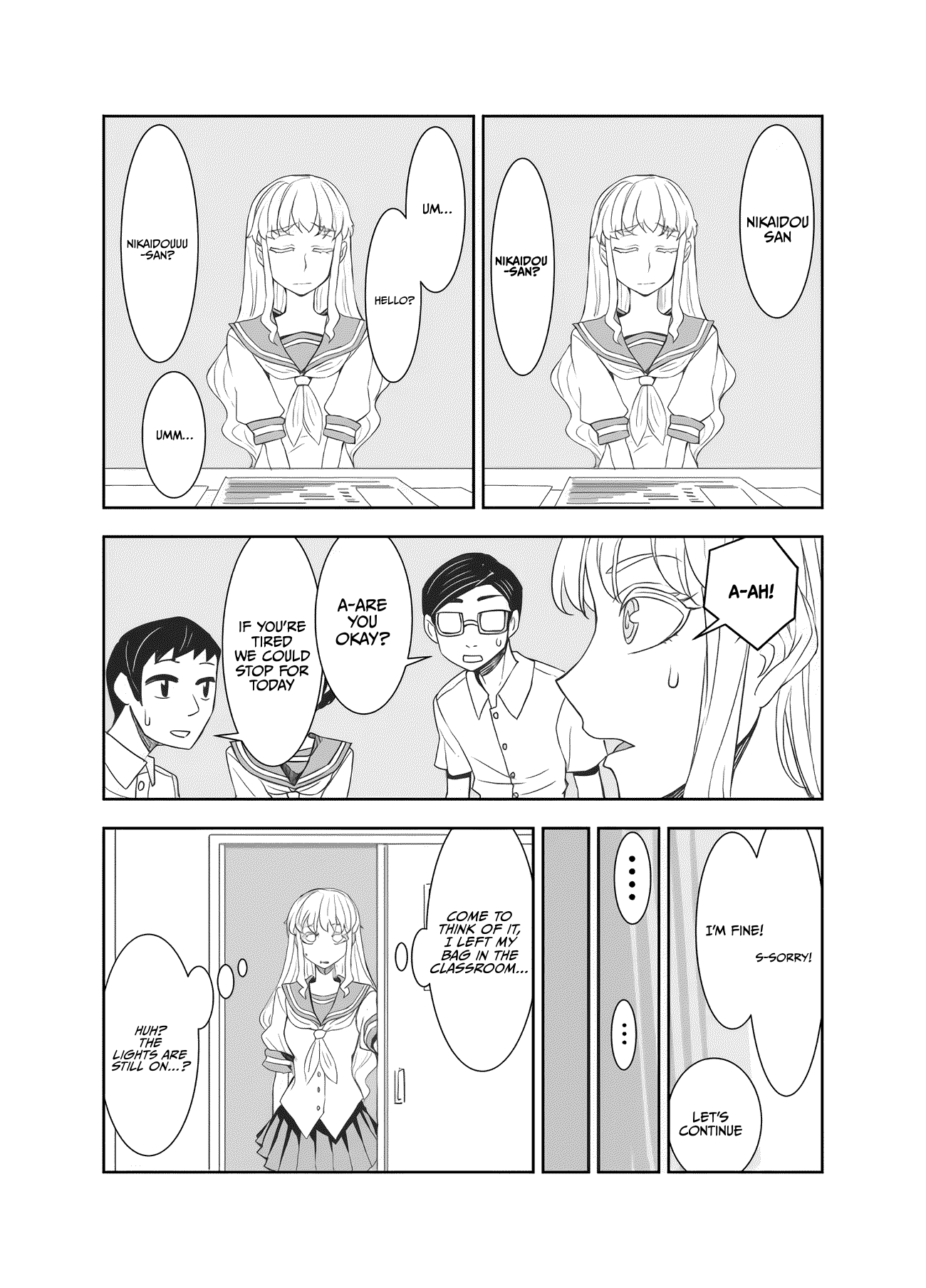 Tadokoro-san Chapter 78 page 3 - Chapter 78