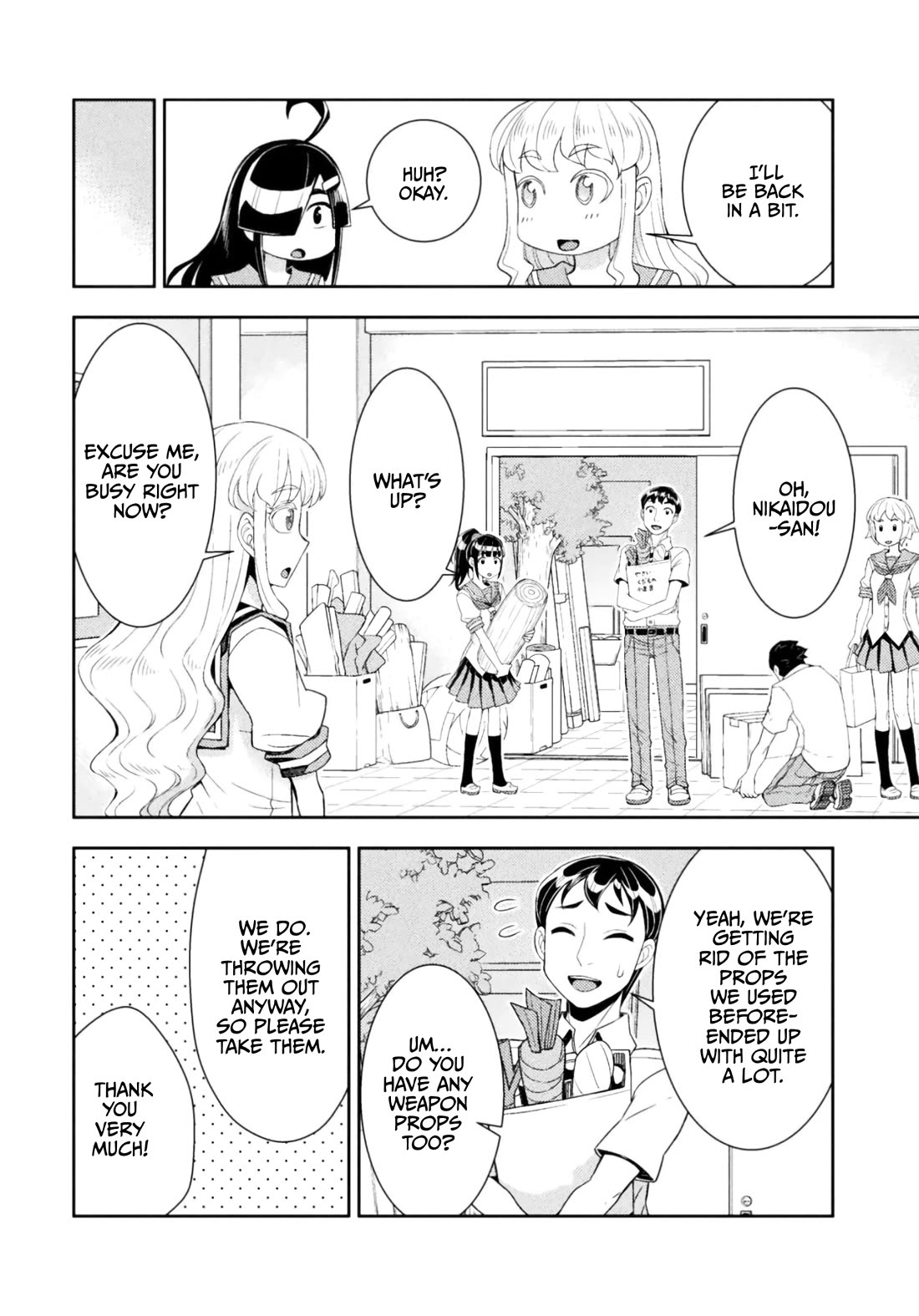 Tadokoro-san Chapter 81 page 2 - Chapter 81: Storyboards