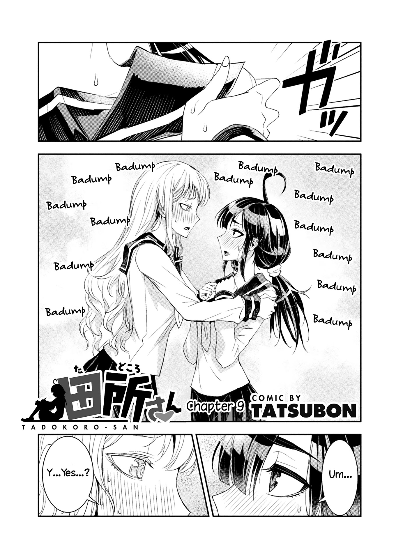 Tadokoro-san Chapter 9 page 1 - Chapter 9