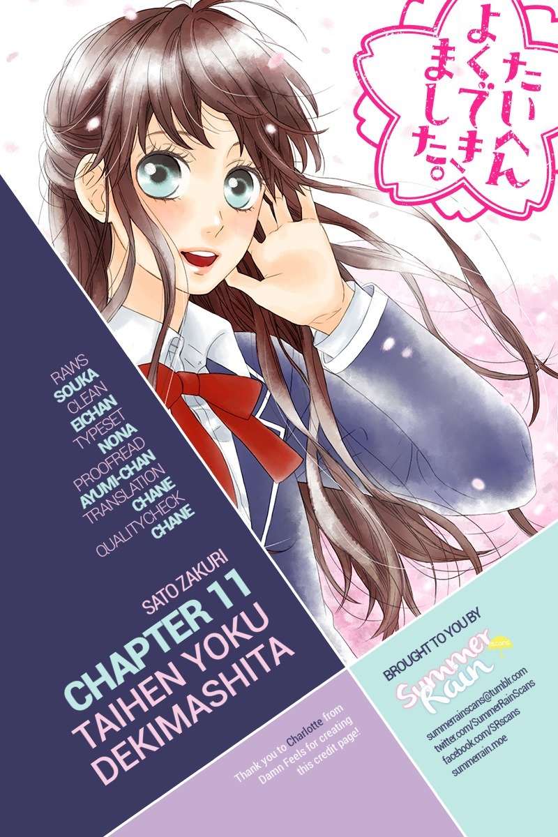 Taihen Yoku Dekimashita. Chapter 11 page 27 - Chapter 11