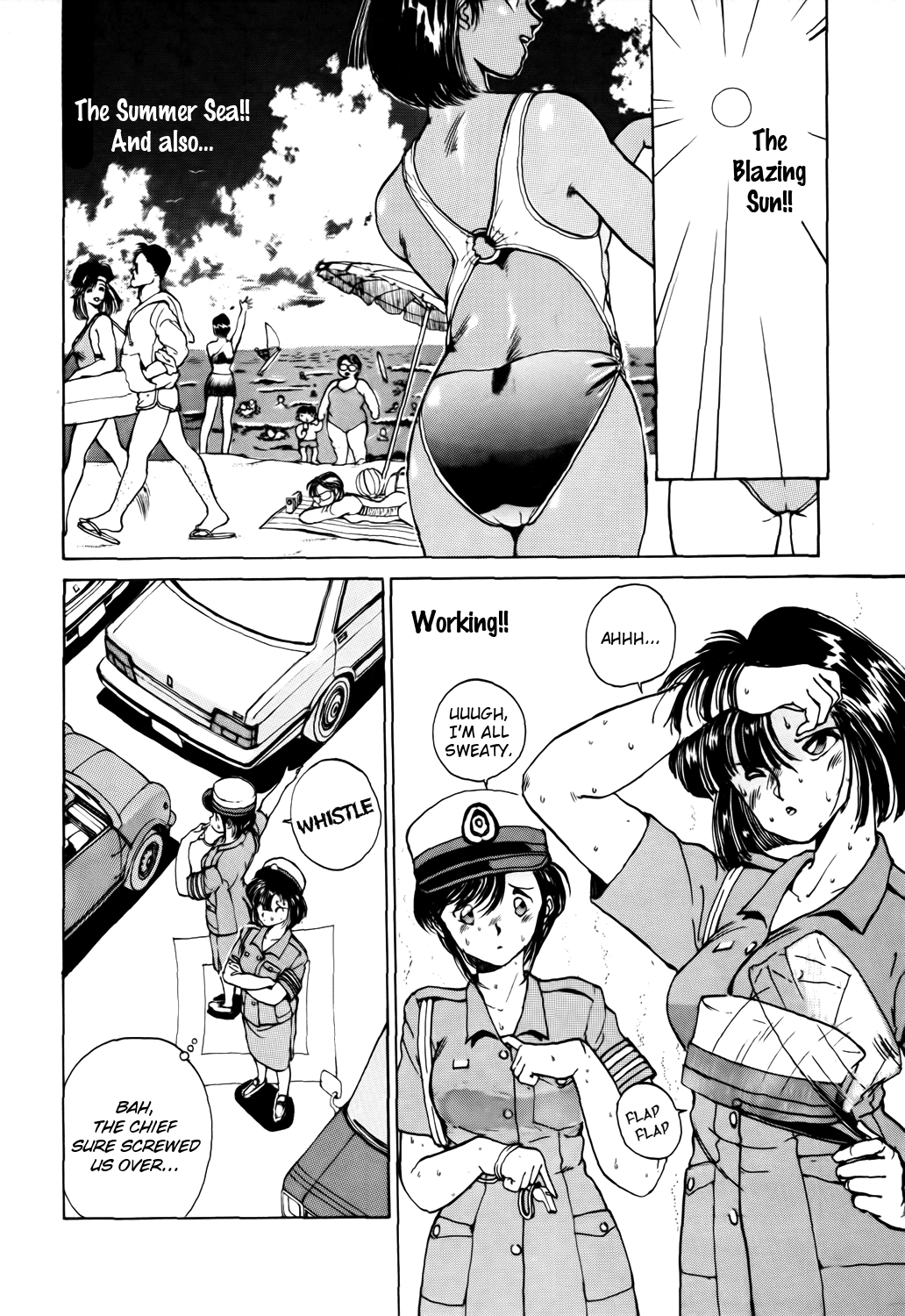 Taiho Shichau zo Chapter 23.2 page 2 - Chapter 23 v2 : Directing Traffic Under the Scorching Sun
