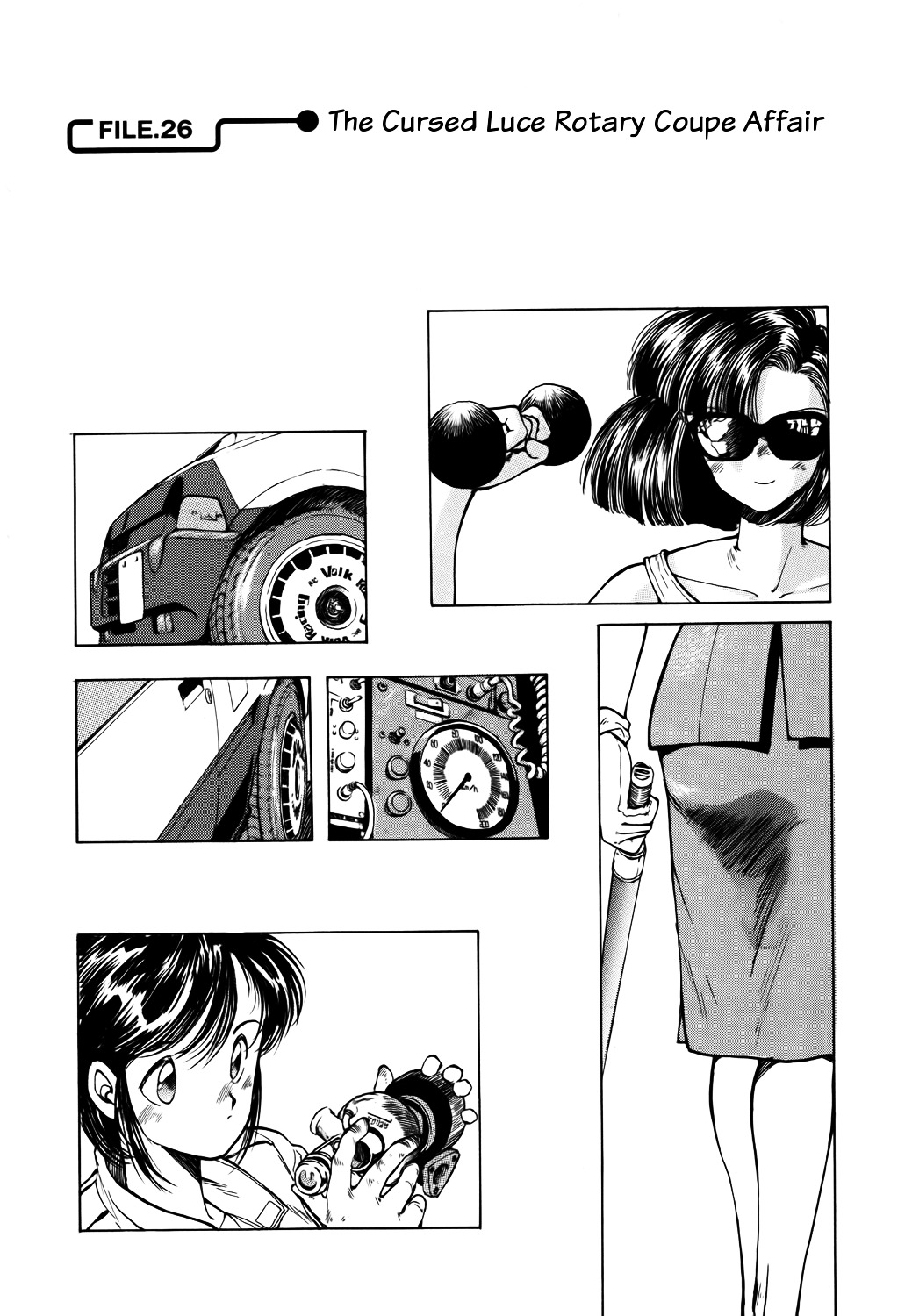 Taiho Shichau zo Chapter 26.1 page 1 - Chapter 26.1 : The Cursed Luce Rotary Coupe Affair
