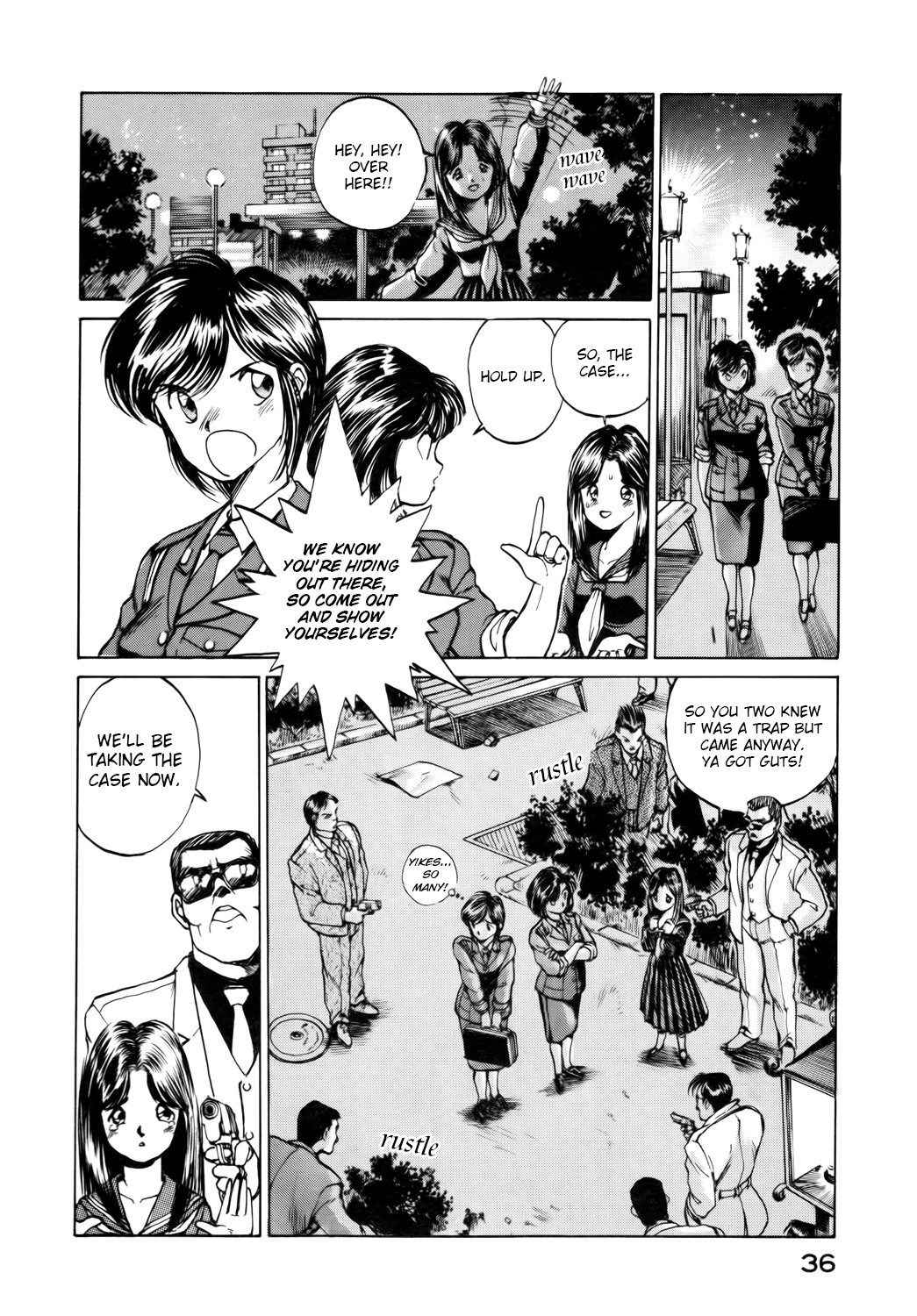 Taiho Shichau zo Chapter 30 page 10 - Chapter 30: The Mysterious Attache Case