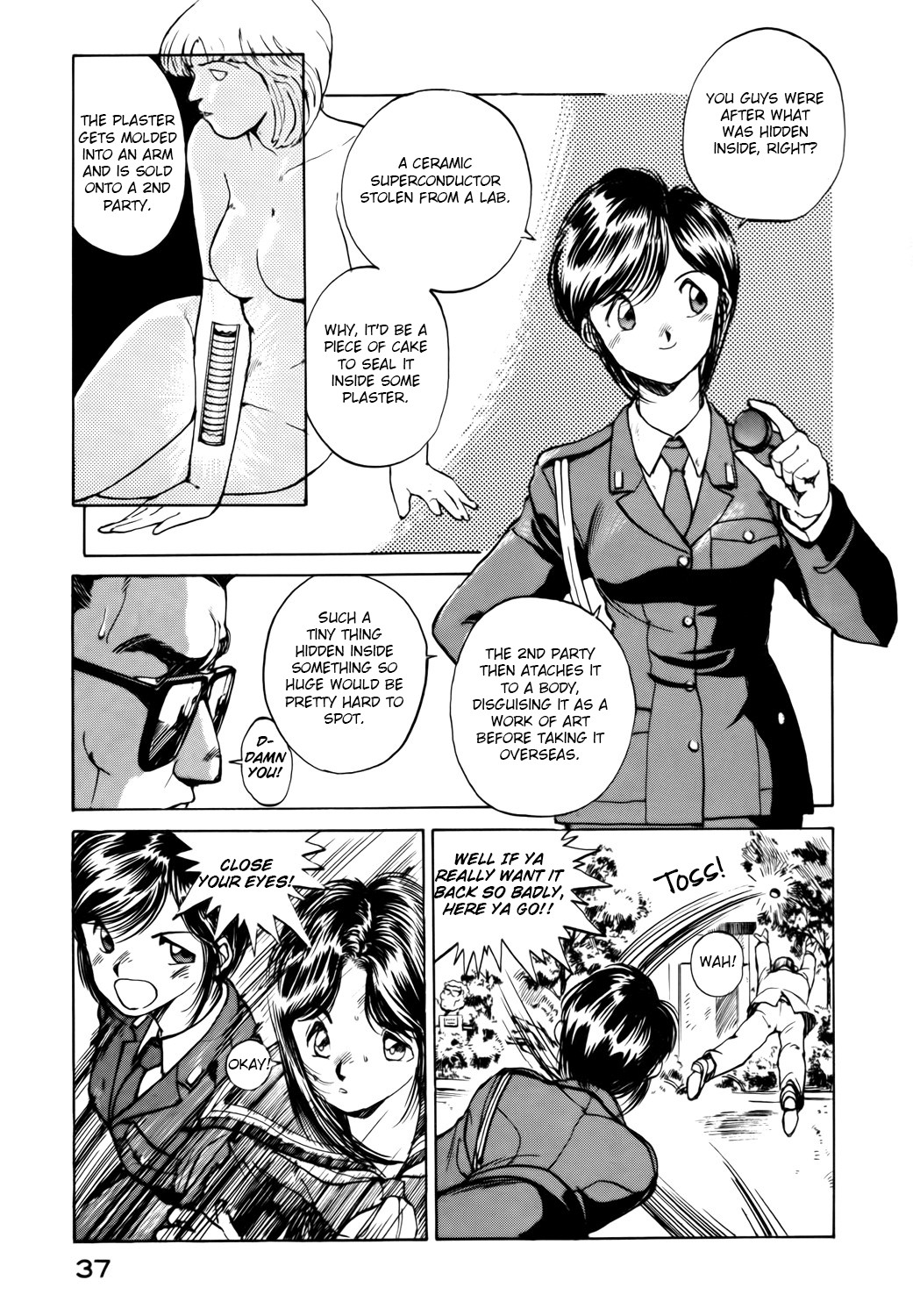 Taiho Shichau zo Chapter 30 page 11 - Chapter 30: The Mysterious Attache Case