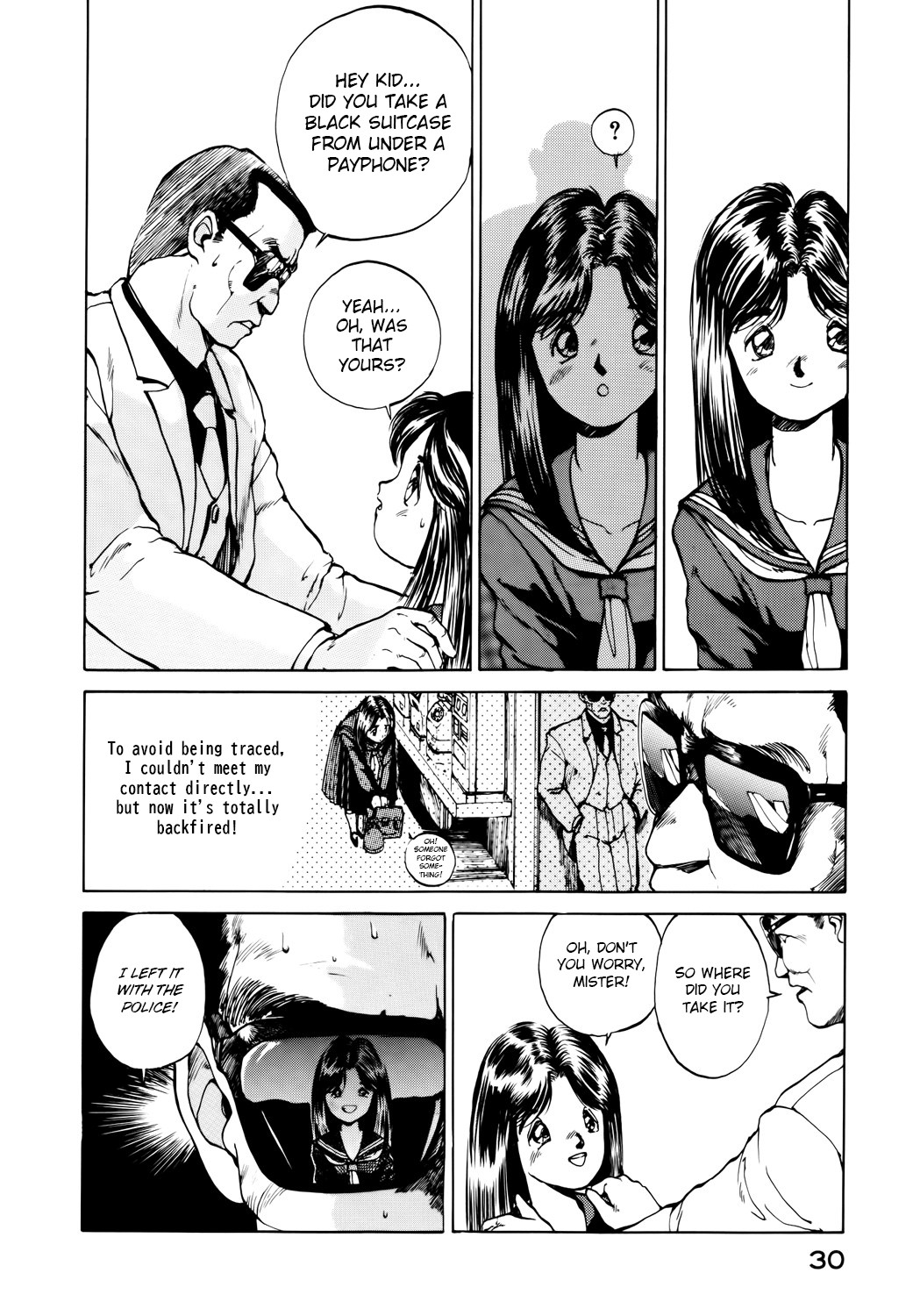 Taiho Shichau zo Chapter 30 page 4 - Chapter 30: The Mysterious Attache Case