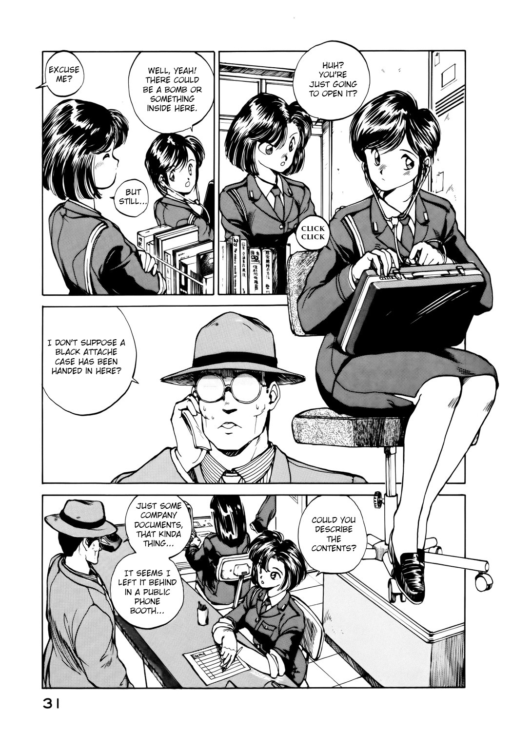 Taiho Shichau zo Chapter 30 page 5 - Chapter 30: The Mysterious Attache Case