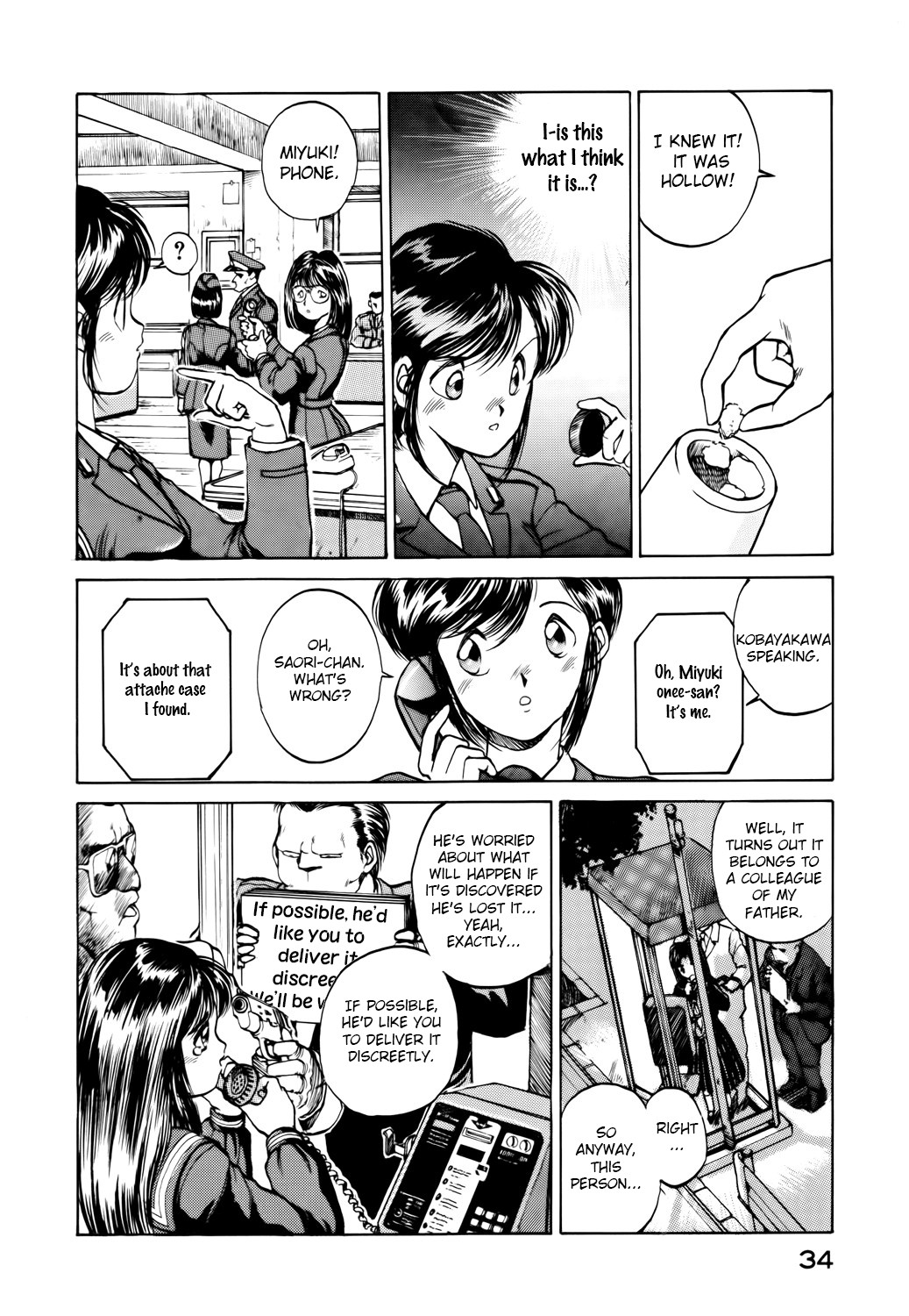 Taiho Shichau zo Chapter 30 page 8 - Chapter 30: The Mysterious Attache Case