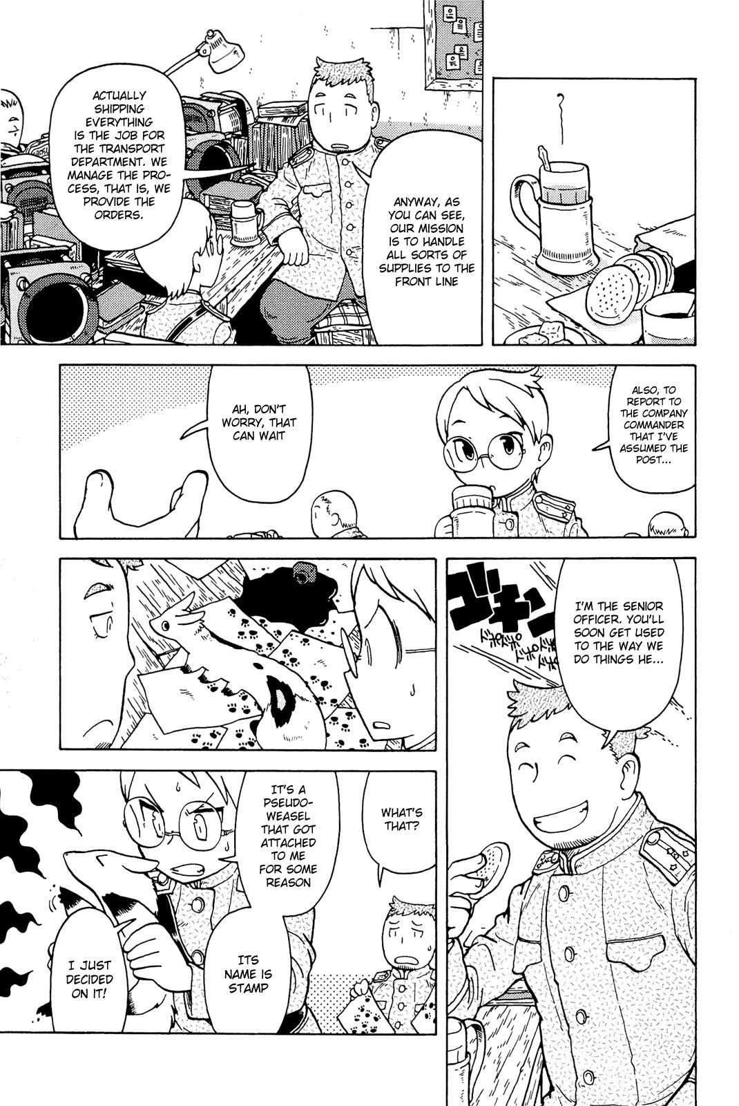 Taihou to Stamp Chapter 2 page 10 - Chapter 2: The Start of Work