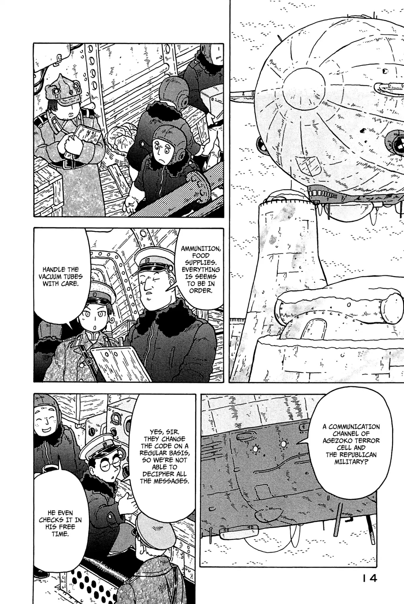Taihou to Stamp Chapter 23 page 14 - Chapter 23: How are They Doing Without the Lieutenant?