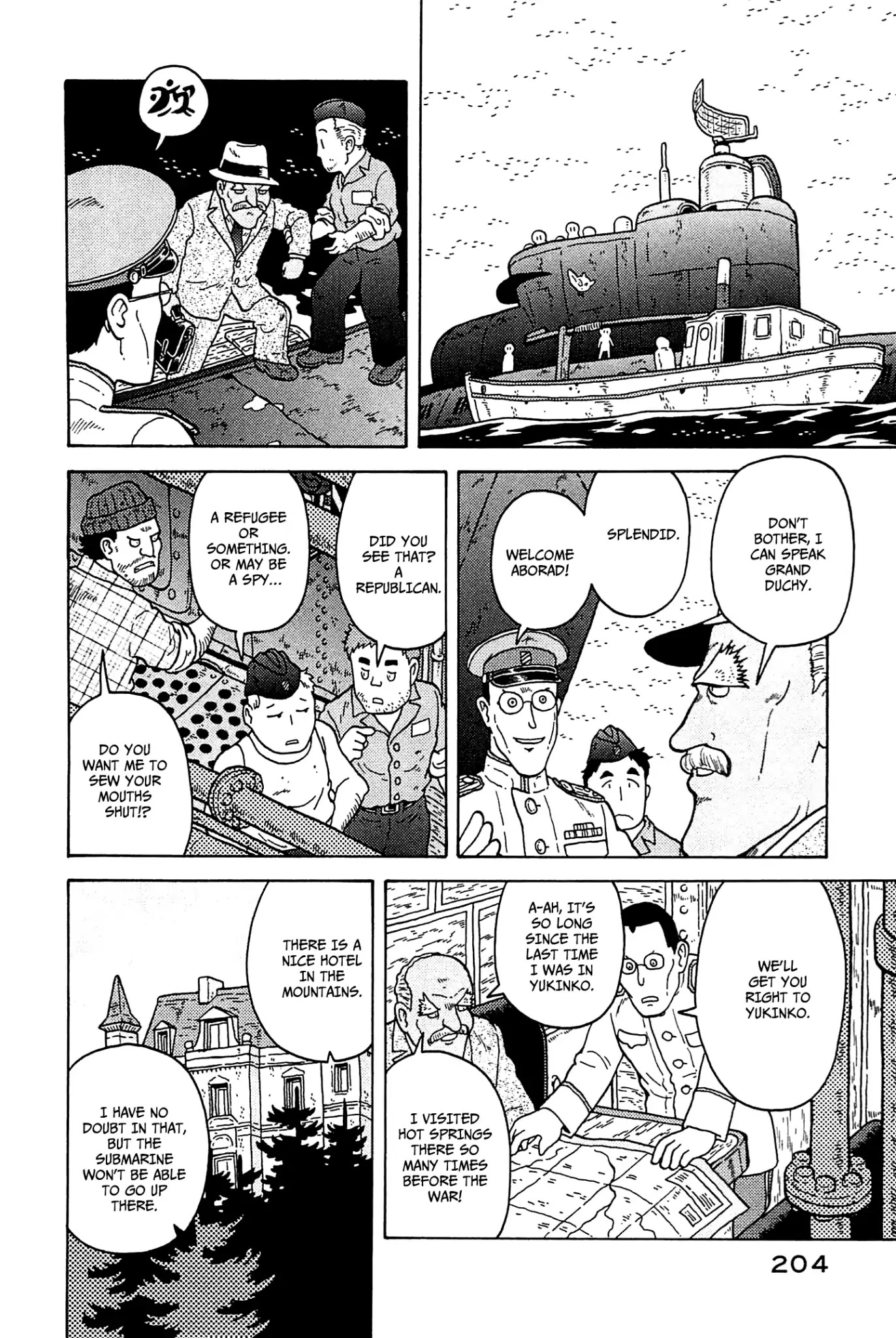 Taihou to Stamp Chapter 33 page 5 - Chapter 33: From Smoke Into Smother