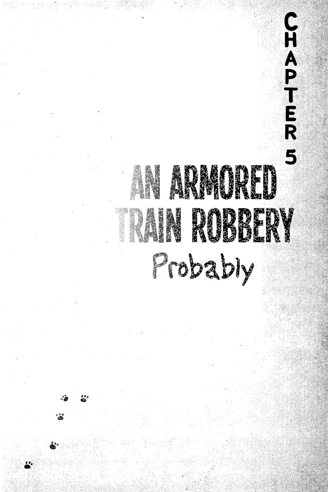 Taihou to Stamp Chapter 5 page 1 - Chapter 5: An Armored Train Robbery, Probably