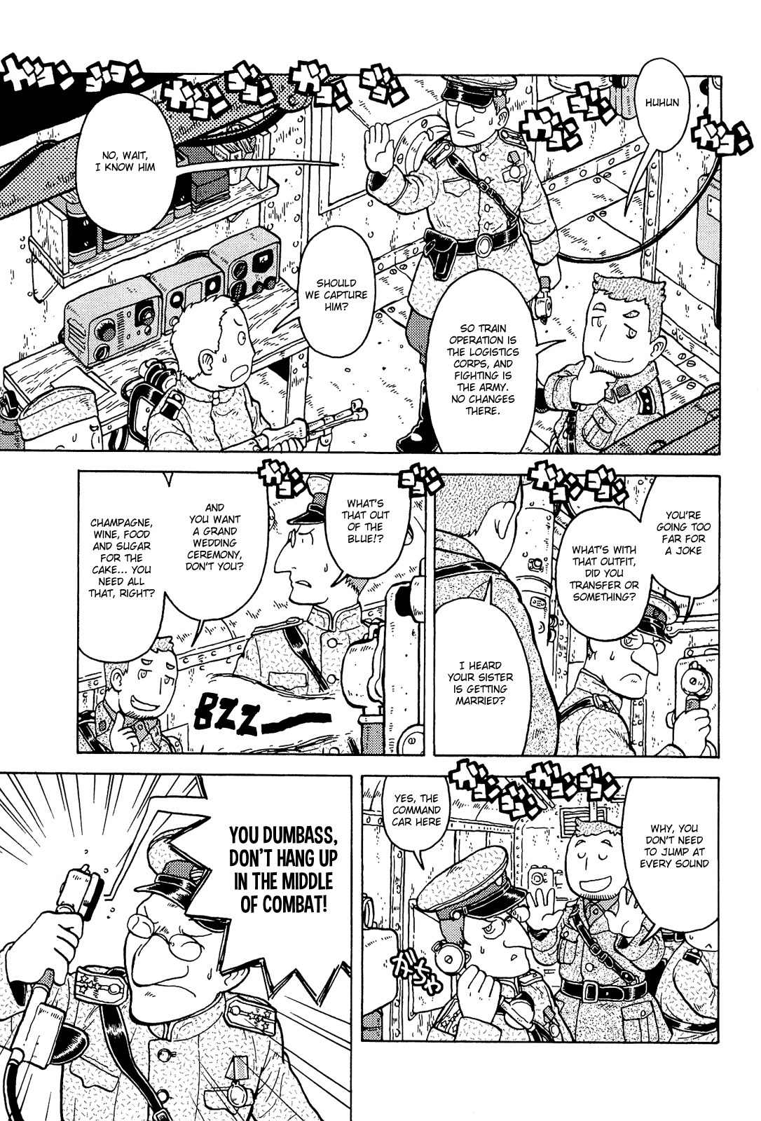 Taihou to Stamp Chapter 5 page 14 - Chapter 5: An Armored Train Robbery, Probably