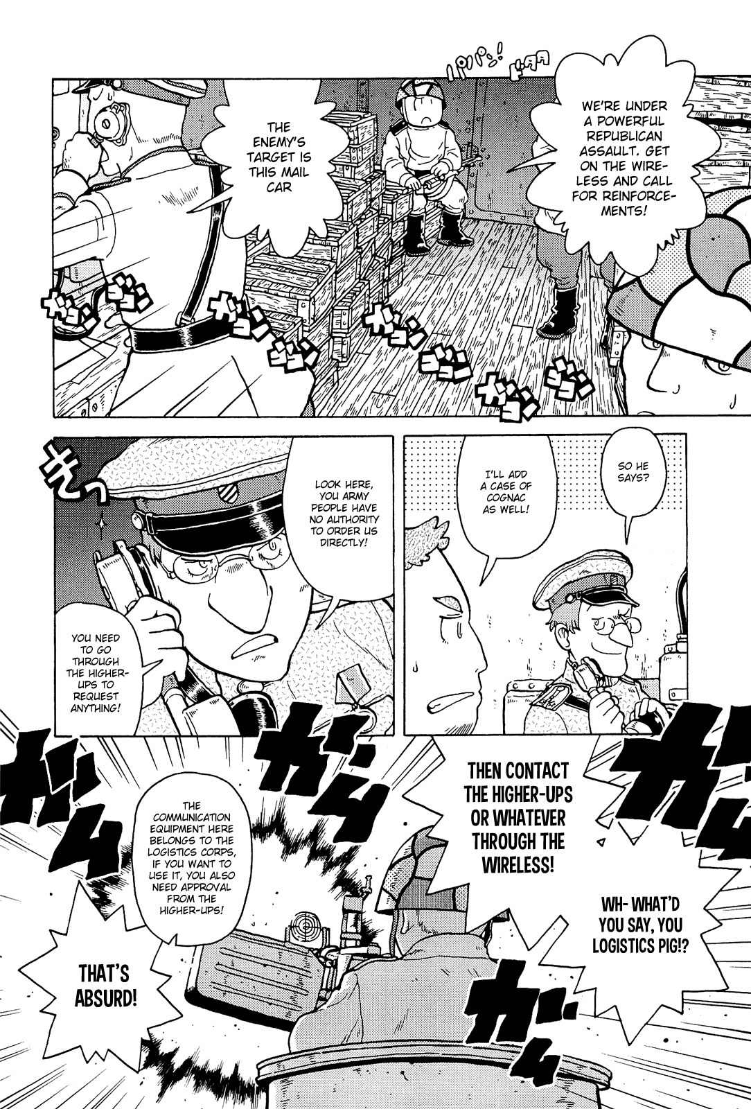 Taihou to Stamp Chapter 5 page 15 - Chapter 5: An Armored Train Robbery, Probably