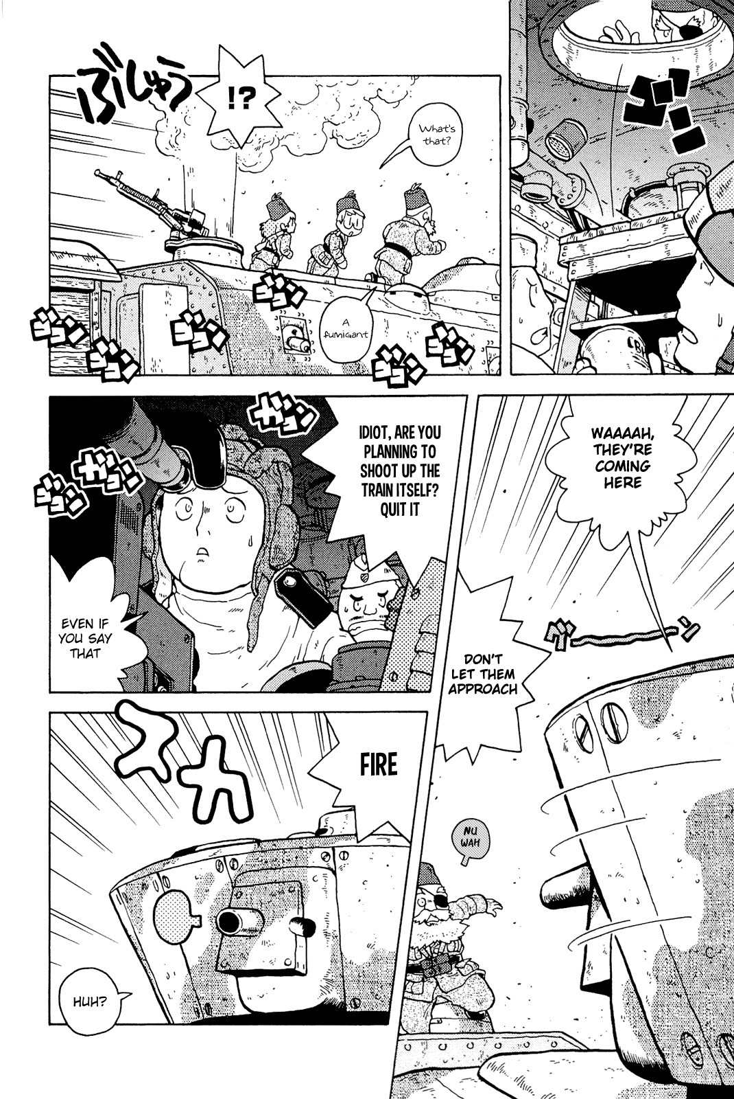 Taihou to Stamp Chapter 5 page 17 - Chapter 5: An Armored Train Robbery, Probably